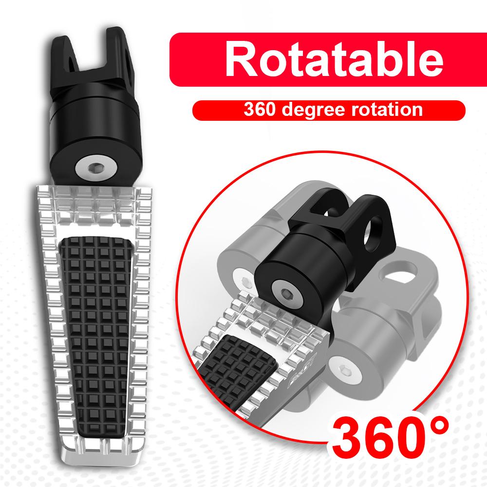 Fit For BMW F800GT 2012 2013 2014 2015 2016 2017 2018 2019 2020 Motorcycle Adjustable FootPegs Pedals Foot Pegs Front Foot Rest