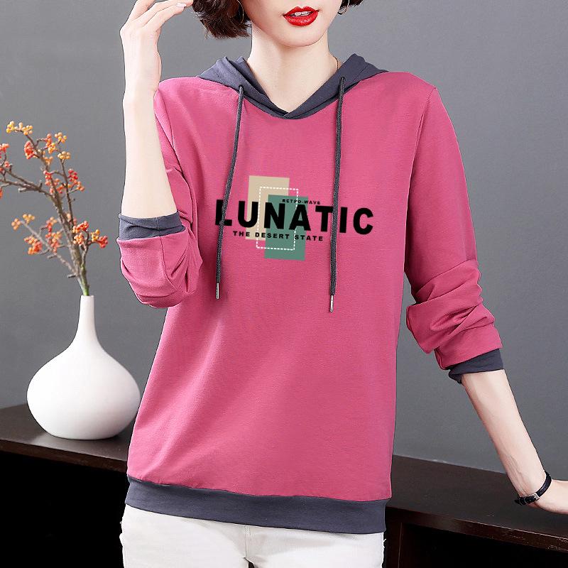 

Women s Plus Size Long Sleeve Thin Hoodie Sweatshirt - Casual Spring/Autumn Top 2025 M [70-90 kg]