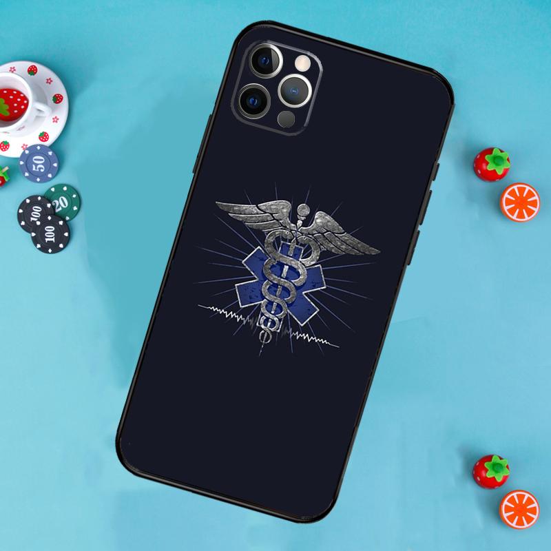 

Emergency Medical Star of Life Phone Case For iPhone 16 15 14 Pro Max 11 12 Pro 13 Pro Max XS Max XR X Plus Back Cover iPhone 14