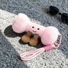 Činka Kettlebell Činka Kotouč Plyšový Plněný Sáček Klíčenka Hračka Roztomilá Měkká Panenka Kawaii Kluci Dívky Děti Dekorace Batohu Dárky