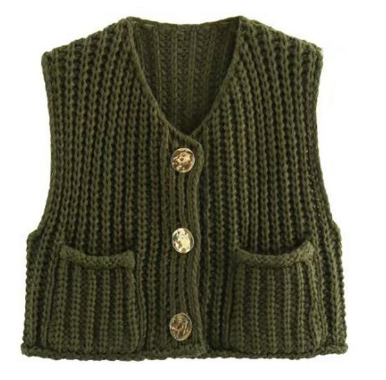 European & American Fashion Women's Summer Knit Vest