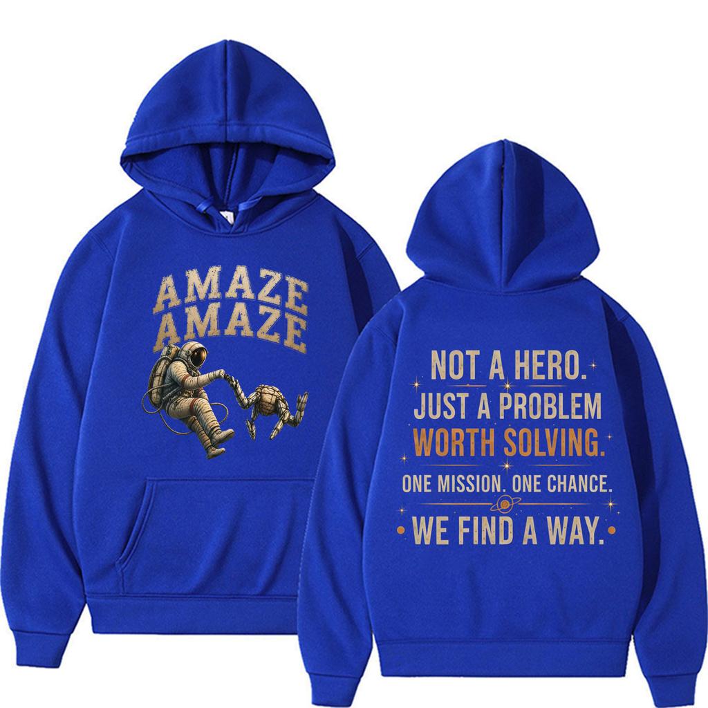 Felpe Project Hail Mary Divertenti Rocky Amaze Meme Felpe Uomo Donna Streetwear Vintage