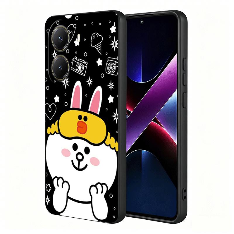Cartoon Bear B-Browns C-Conys Soft Phone Case for Xiaomi Poco X5 X6 X7 X8 Pro Max X3 F7 F8 Ultra M8 M7 M6 M5 Redmi 15 15C 14C 13