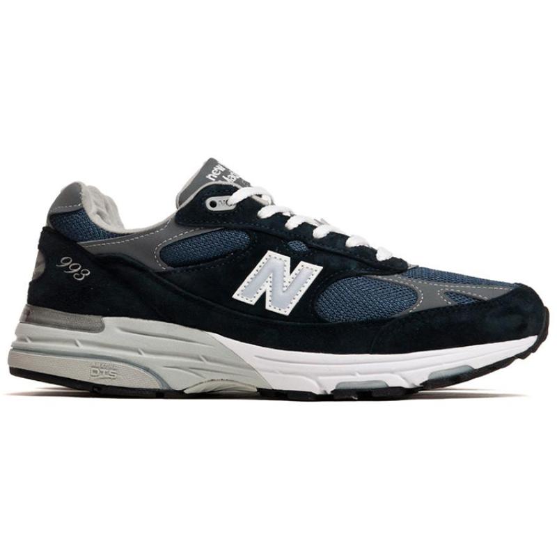 New Balance 993 Kith Navy Standard Width Sneakers MR993NV