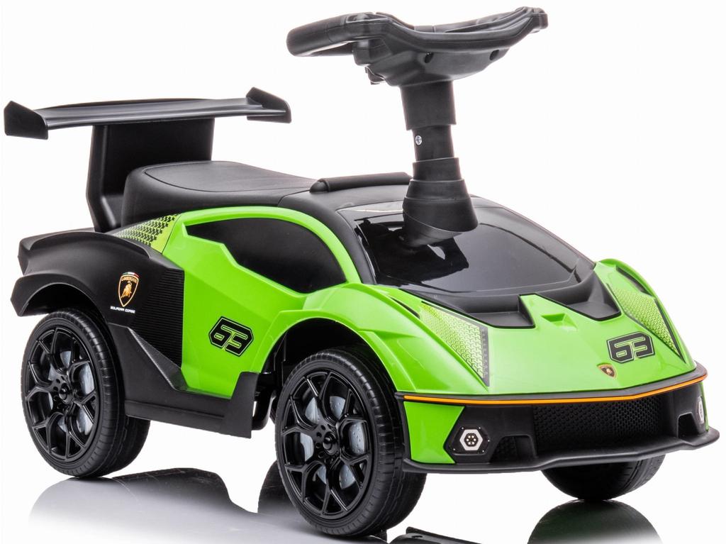 Odrážedlo Chodítko Pro Děti Tlačné Na Rok Lamborghini Essenza Scv12 Zelené Sun Baby