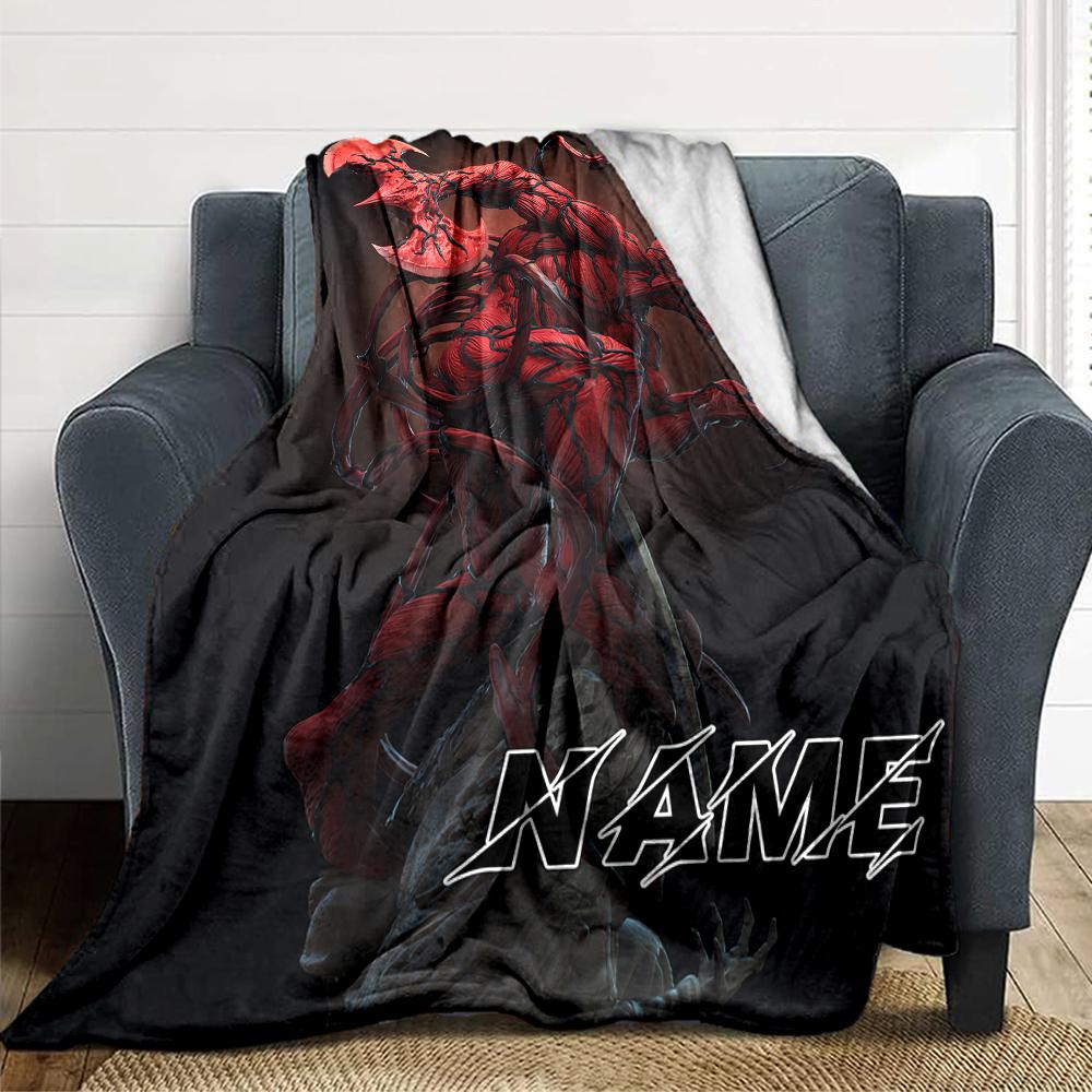 Custom Name "Spider-Man: Web Heroes" blanket for Couch & Bed, Plush Cozy Fuzzy Blanket Super Soft & Warm Blankets for Fall and Winter. 090816