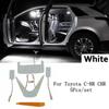 For Toyota C-HR CHR 2016 2017 2018      2024 Accessories MODX 5Pcs LED Interior Light Plate Trunk Lamp Kit