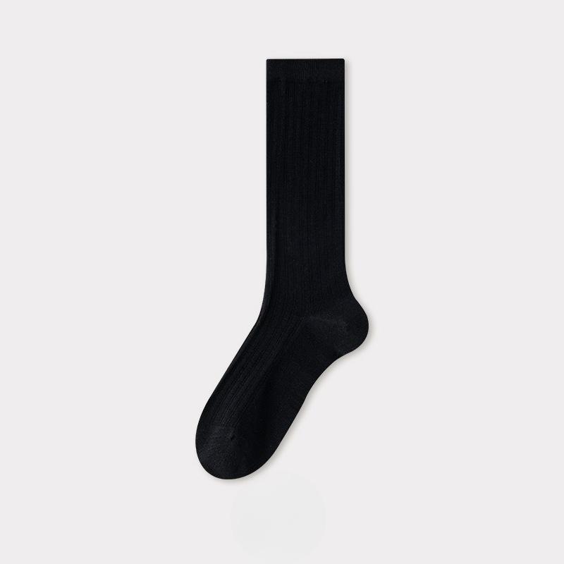 

Silk Stockings for Children, Ultra-thin Mesh Ice Silk Invisible Stockings, Solid Color Pile-up Stockings 1 pair чёрный