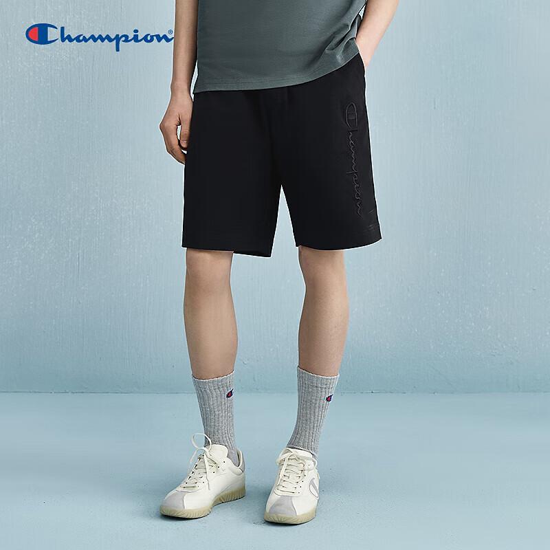 Champion Men s Embroidered Logo Casual Shorts L