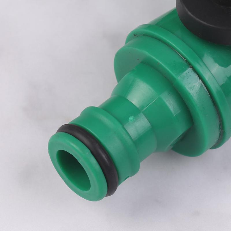 2 Way Garden Water Pipe Connectors Pipe Adapter Y Shape Hose Splitter Valve Three Way Plastic Valve With Switch