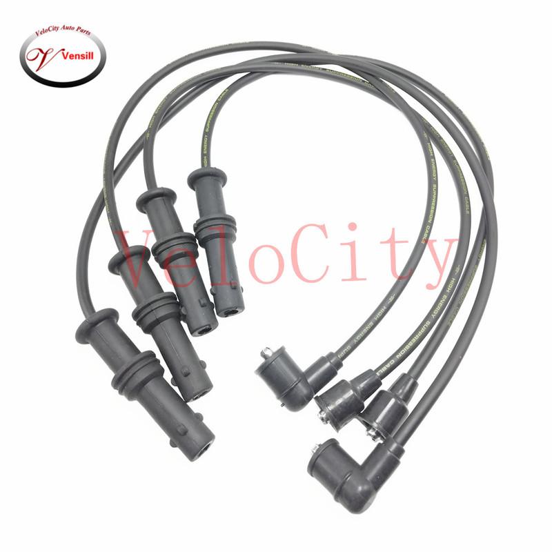 Spark Plug Wire Set Fits For Subaru Impreza Legacy Forester EJ20 EJ25 Part No# 22451-AA630 22451-AA640 22451-AA74A