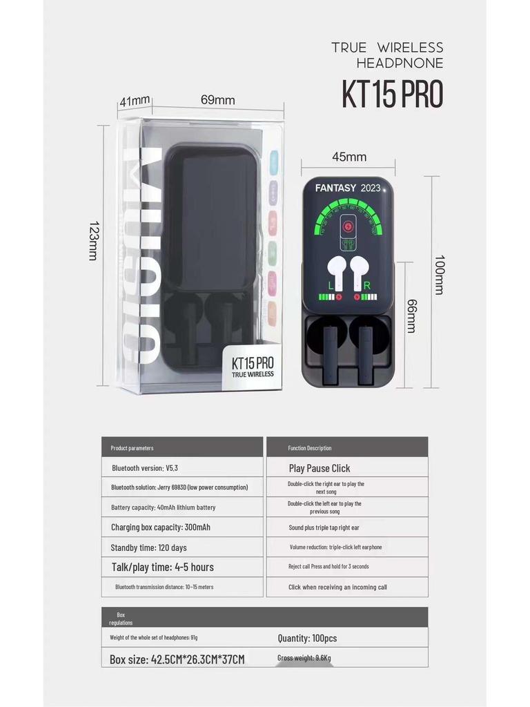 F9-5C Bluetooth TWS In-Ear Gaming Headset M10 M90 YD03