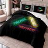Crystal Palace 3Pcs Bedding Set Duvet Cover With Two Pillowcases For Bedroom Home Decoration