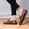 Penny Loafers Men Flats Large Size 46 Mens Casual Shoes Lightweight Slip-On Soft Leather Mens Driving Shoes Man Moccasins 2026