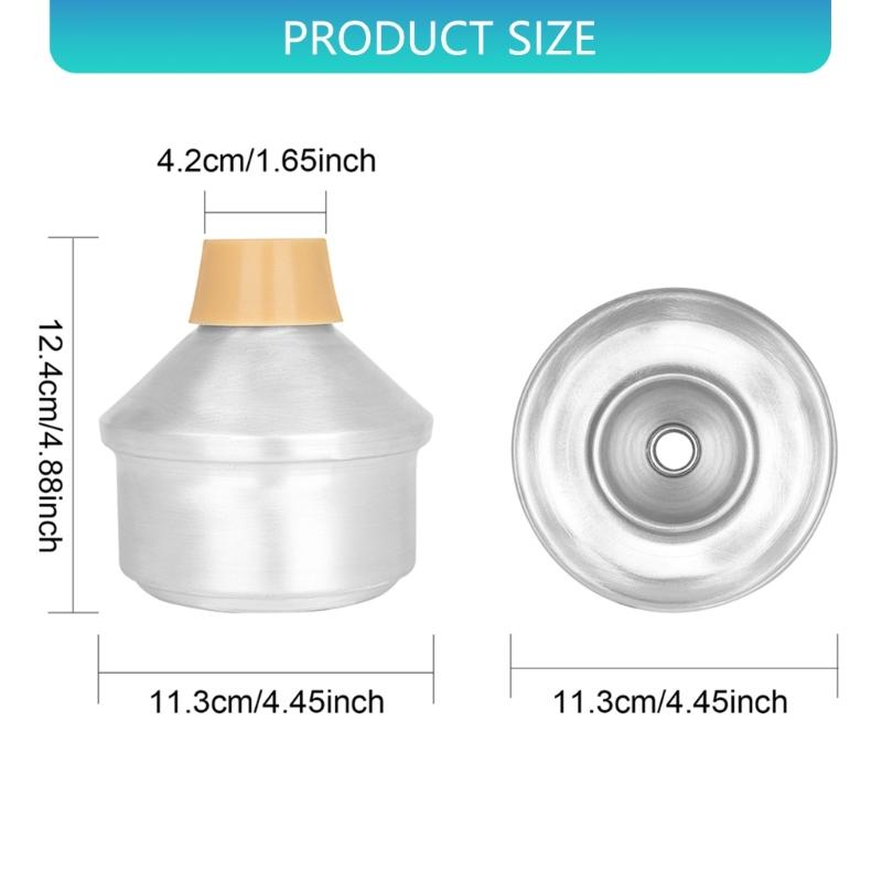 Trumpet Playing Trumpet Cornet Practice Cup Mute Silencers Portable Trumpet Mute