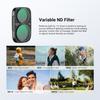 NEEWER Clarity+ ND/CPL/Effektfilter Kompatibel mit Osmo Pocket 4P | HD Optisch, Variabler ND Neutraldichte ND2-32