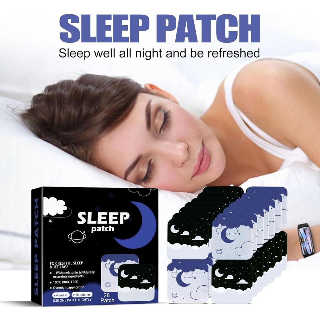48Pcs Sleep Sticker Fast Long-Lasting Soothe Muscle Body Care Natural Safe Sleep Patch for Quality Rest