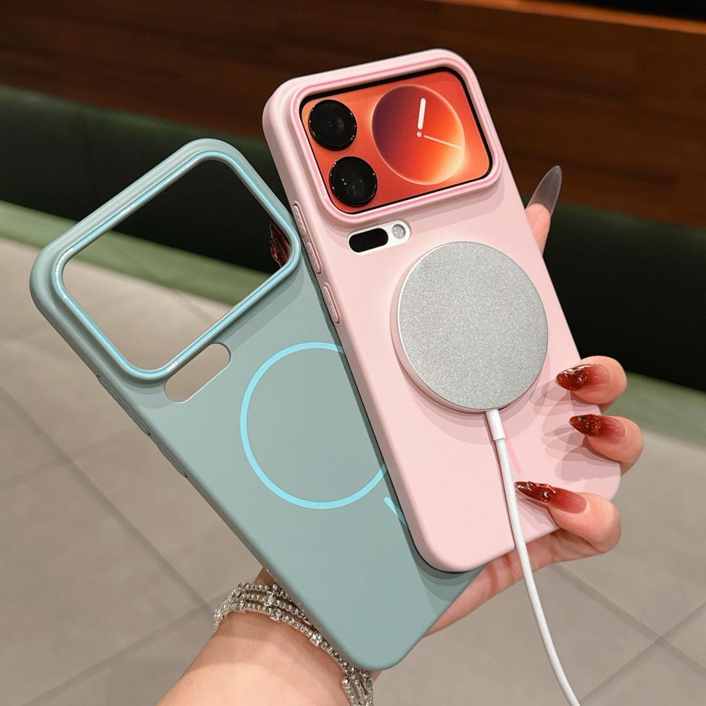 For MagSafe Magnetic Solid Color Case For Xiaomi 17 ProMax 15 14 13 Ultra 14T CIVI 5 Pro 12 X S Wireless Charge Matte Hard Cover