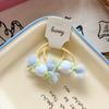 Children's New Cotton-filled Candy Duckbill Hairpin Hairpin Cute Baby Wild Double Ponytail Rubber Band Head Rope