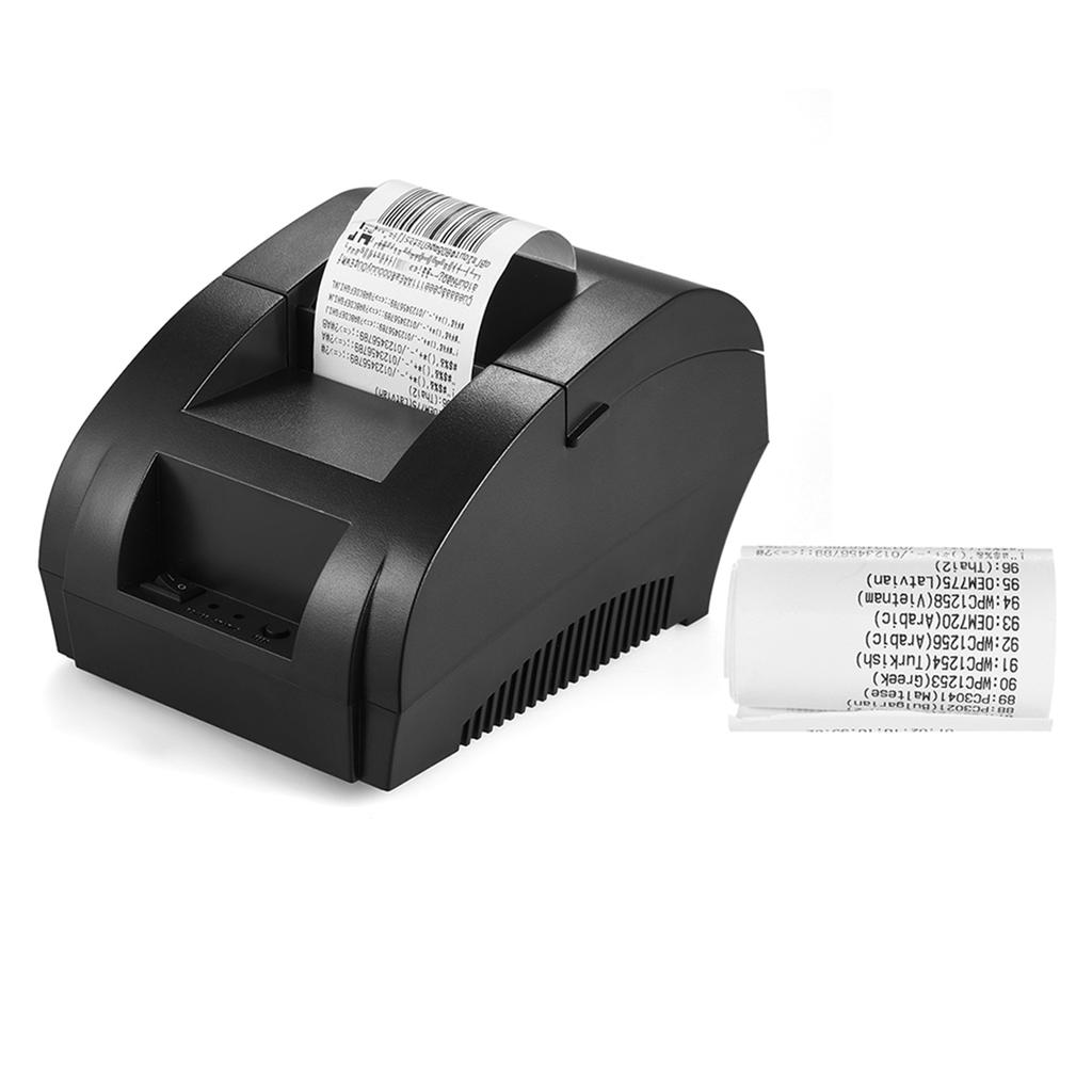 POS-5890K 58mm USB Printer Receipt Bill Ticket POS Cash Drawer Restaurant Retail Printing