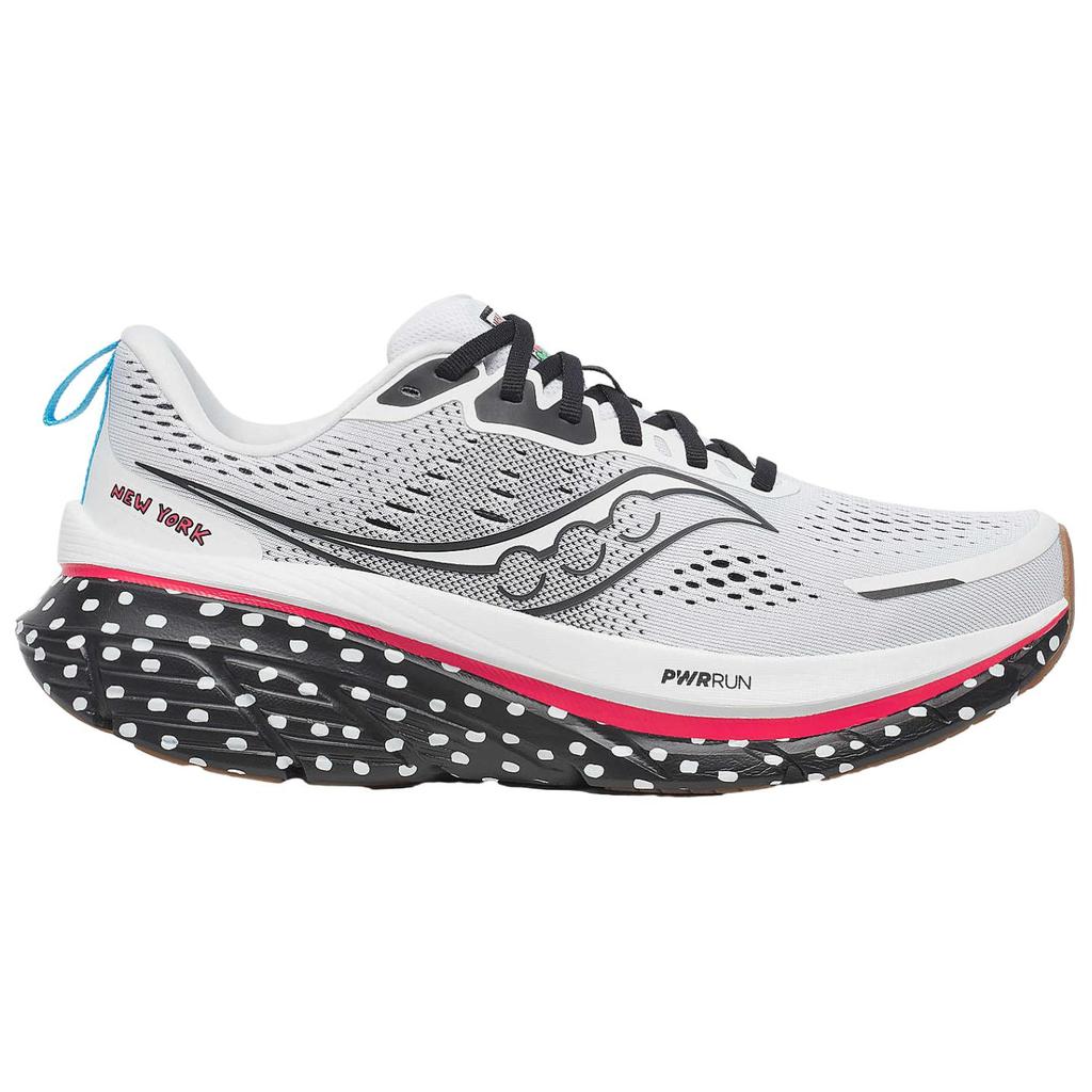 SAUCONY Keith Haring X Guide 18 NYC Tênis de Corrida Dinâmicos Confortáveis Masculinos Branco S20998-212