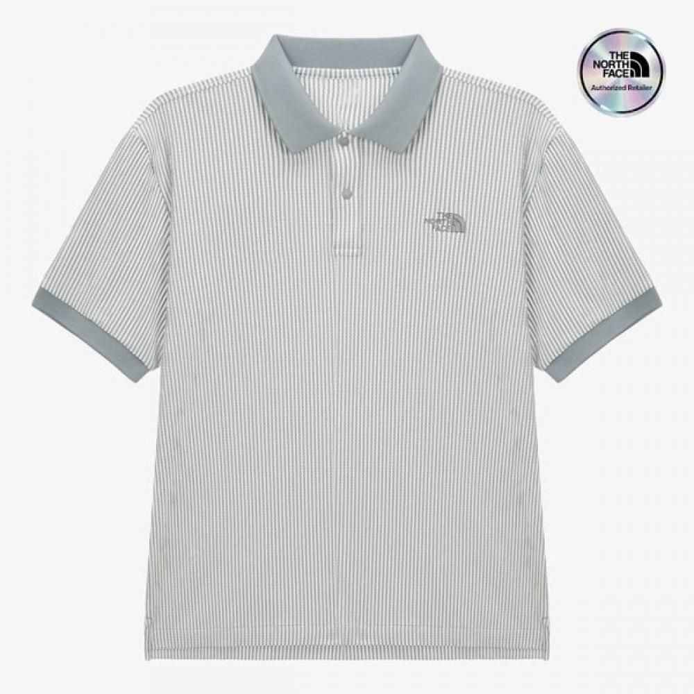 The North Face Men S Waffle Short Sleeve Polo Gray nt7pS13d