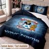Coventry City FC Printed Bedding Set Custom Name Text 1 Duvet Cover 2 Pillowcases For Bedroom