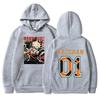 Anime My Hero Academia Hoodie Autumn Fashion Design Men's Women's Sweatshirt Fleece Oversized Couples Casual Hoodies