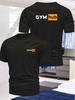 Men'S T-Shirt Featuring Unique GYMHUB Print Regular Fit Slightly Stretchy Perfect for Casual Sp