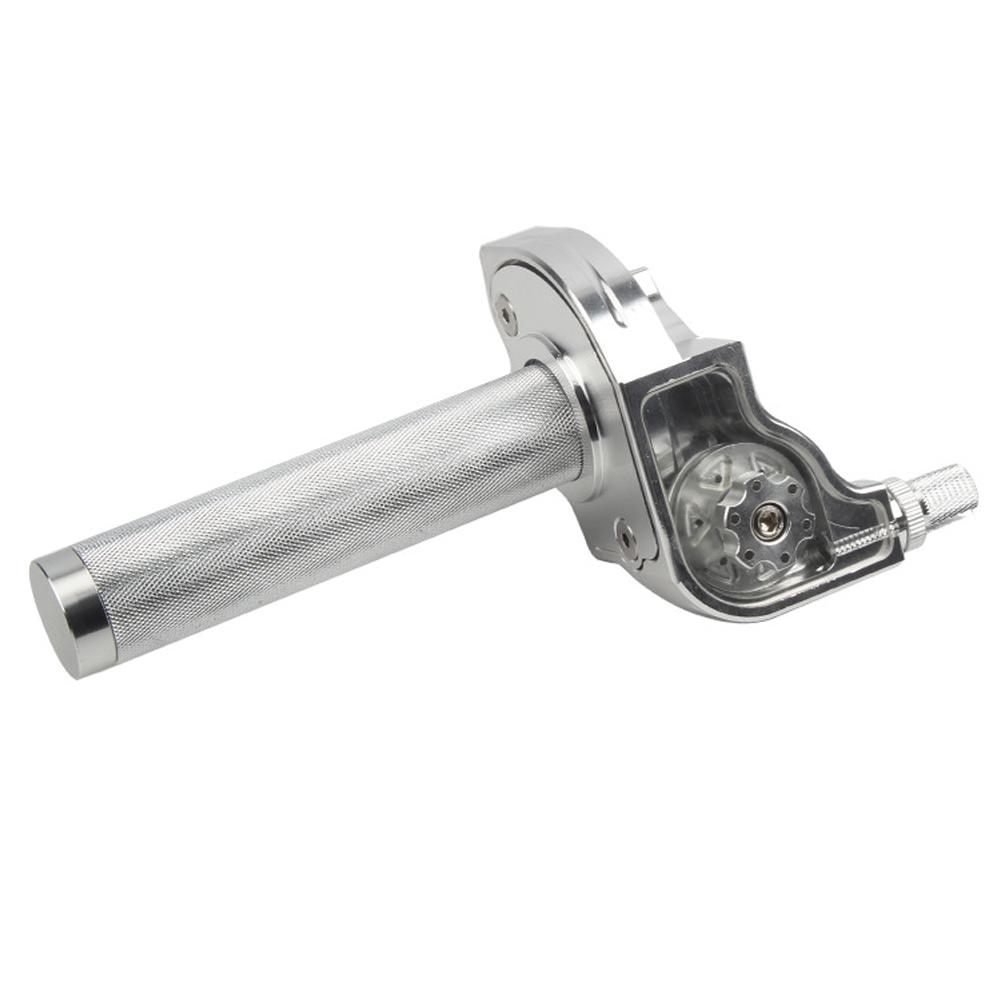 22mm Universele Motorfiets Verstelbare Stuur Moped Scooter Fiets CNC Gashendel Draaigrepen Voor Moped Scooter Fiets M10*1.5