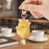 Double-sided Little Cat Small Keychain Chinese Style Retro Lucky Keychain  Decoration