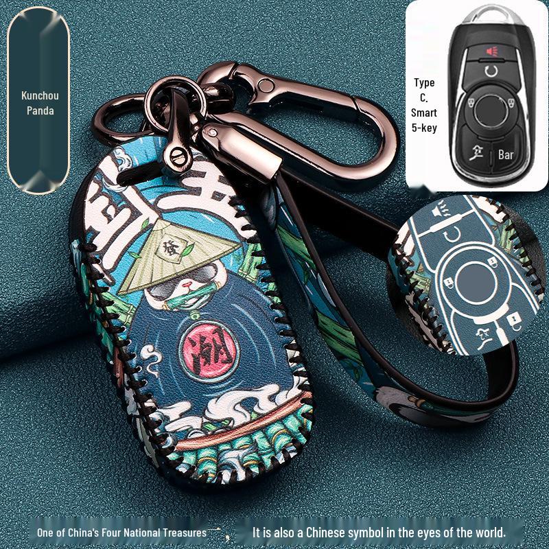 Buick Excelle, Verano, Envision, Enclave, GL8, LaCrosse, GL6, Regal Key Case: High-End Car Key Shell