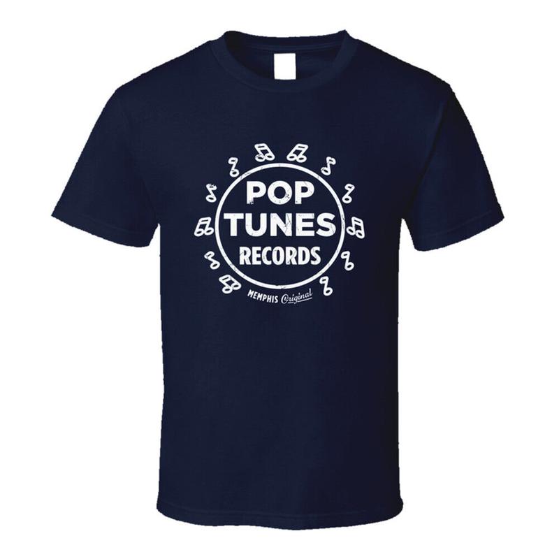 

Pop Tunes Records Memphis T Shirt 5XL різнокольоровий