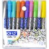 DOMS Metallist Series Metallic Brush Pen (10 Assorted Shades)