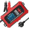 E-FAST 12V Battery Tester & Analyzer for Car/Motorcycle - Lead-Acid & Lithium-Iron Fast Charger