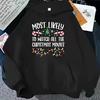 Christmas Most Likely Graphic Hoodies Funny Slogan Xmas Light Print Sweatshirts Family Friends Matching Holiday Party Hoodies