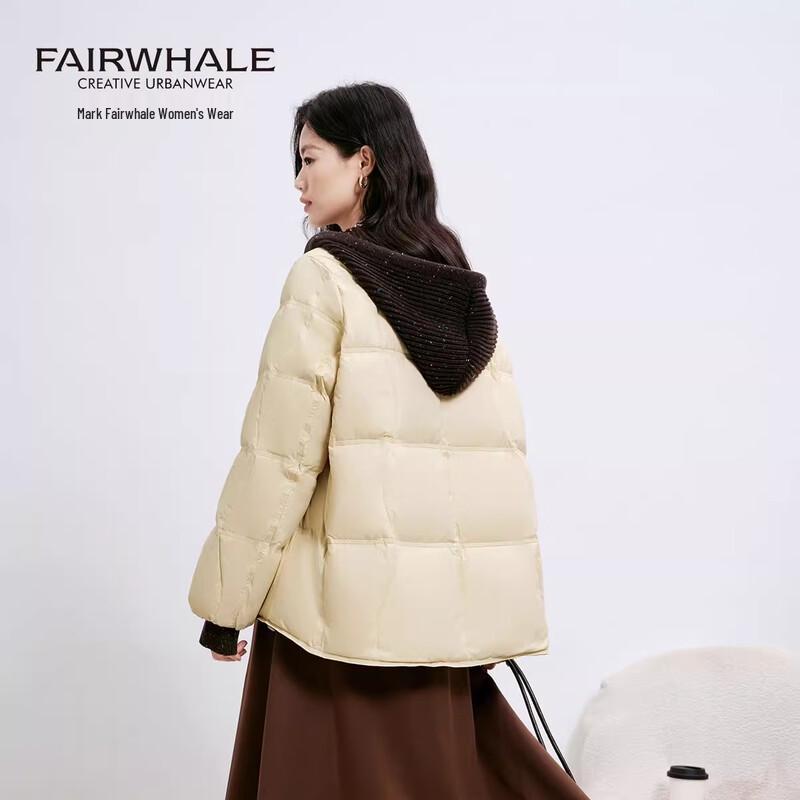 Mark Fairwhale Women's Hooded Short Down Jacket