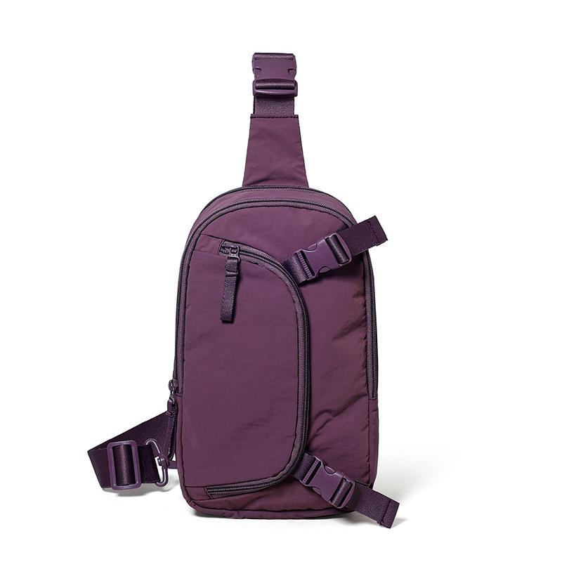 Multi-Compartment Chest Bag Mobile Phone Bag Multi-Functional Waterproof Unisex Shoulder Bag Crossbody Bag