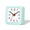1PC Square Desk Alarm Clock Acrylic Frame Quartz Clock Accurate Time Student Wake Up Clock Bedside Clock for Bedroom Home Decor2