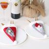 Adorable Christmas Tableware Holder Nordic Santa Fork And Spoon Set For Festive Decor