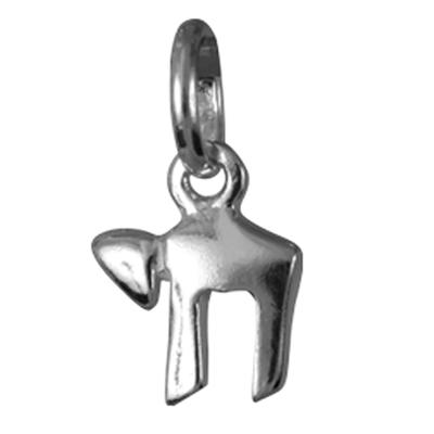 [M7006] - Silver Pendant 'Chai - Life'