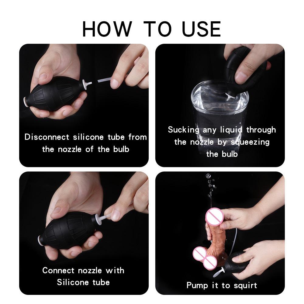 Realistic Spraying Dildo - Lifelike Vibrating Penis for Women, Adult Sex Toy for Pleasure & Foreplay