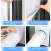 Waterproof Window Seal Window Seal for AC Unit Window Sealing Dryer Vent Kit with Drawstring for Mobile AC Dryer Vents