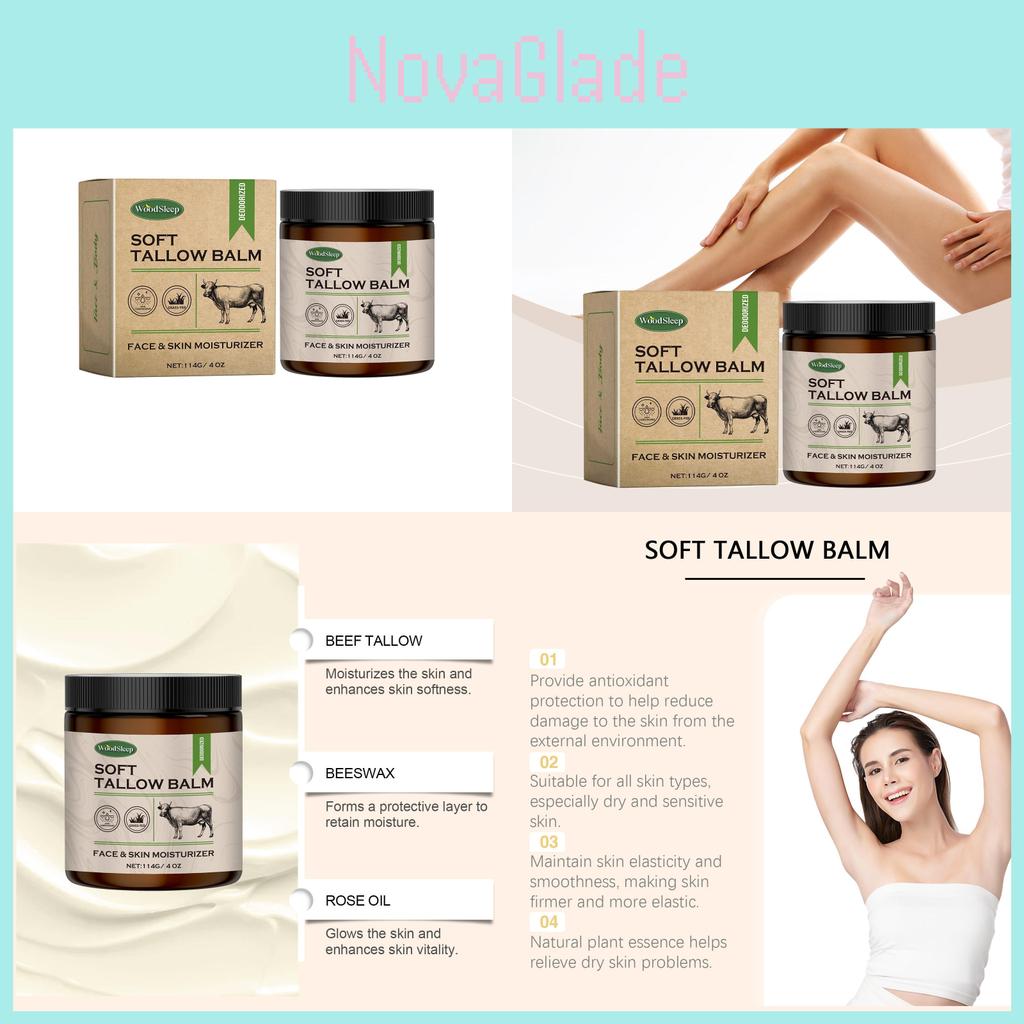 Woodsloeep Nourishing Moisturizing Balm For Gentle Skin Hydration And Firming