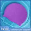 60g Unisex Silicone Swim Cap: Adult Fashion, Waterproof, Ear Protection, Pure Color