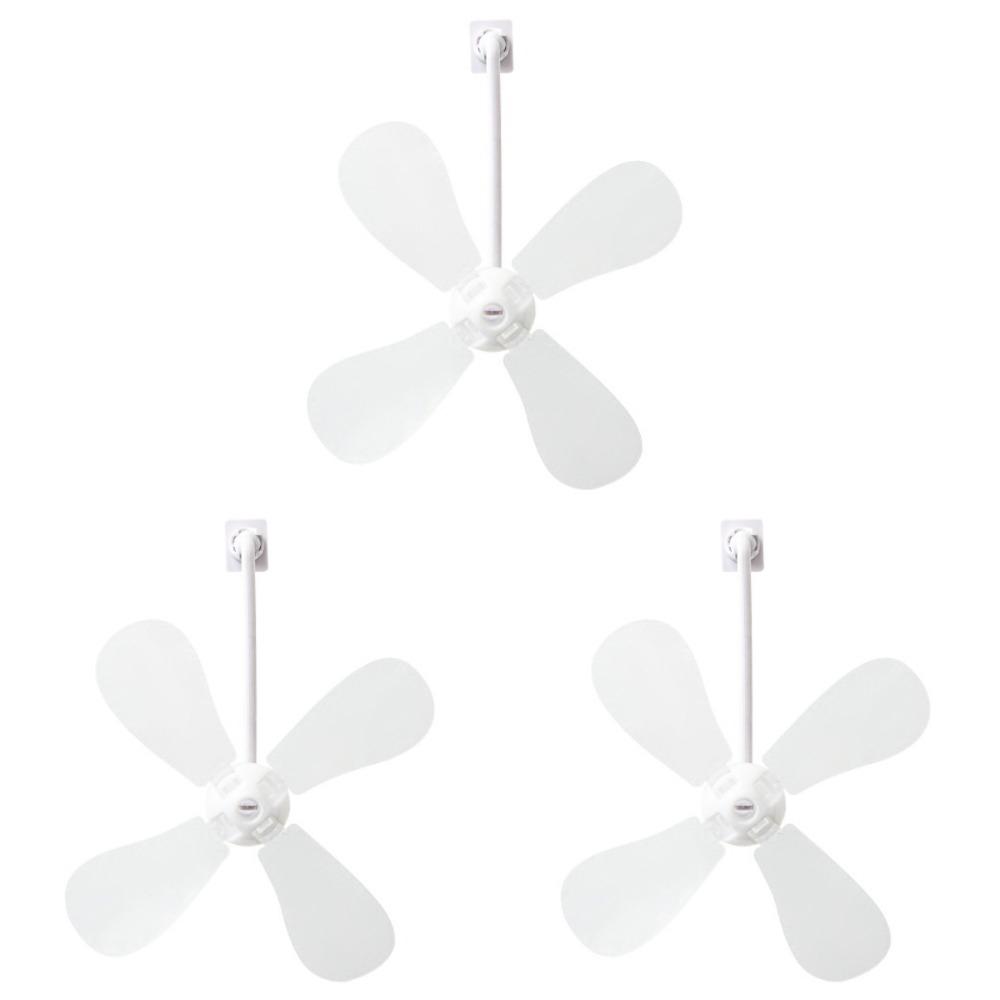 

3Pcs Anti Direct Blowing Air Conditioning Ventilator Air Conditioner Windshield For Home білий