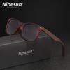 NINSUN Walnut Wood Sunglasses Men Wooden Sunglasses Women Brand Designer Mirror Original Wood Sun Glasses retro de sol masculino