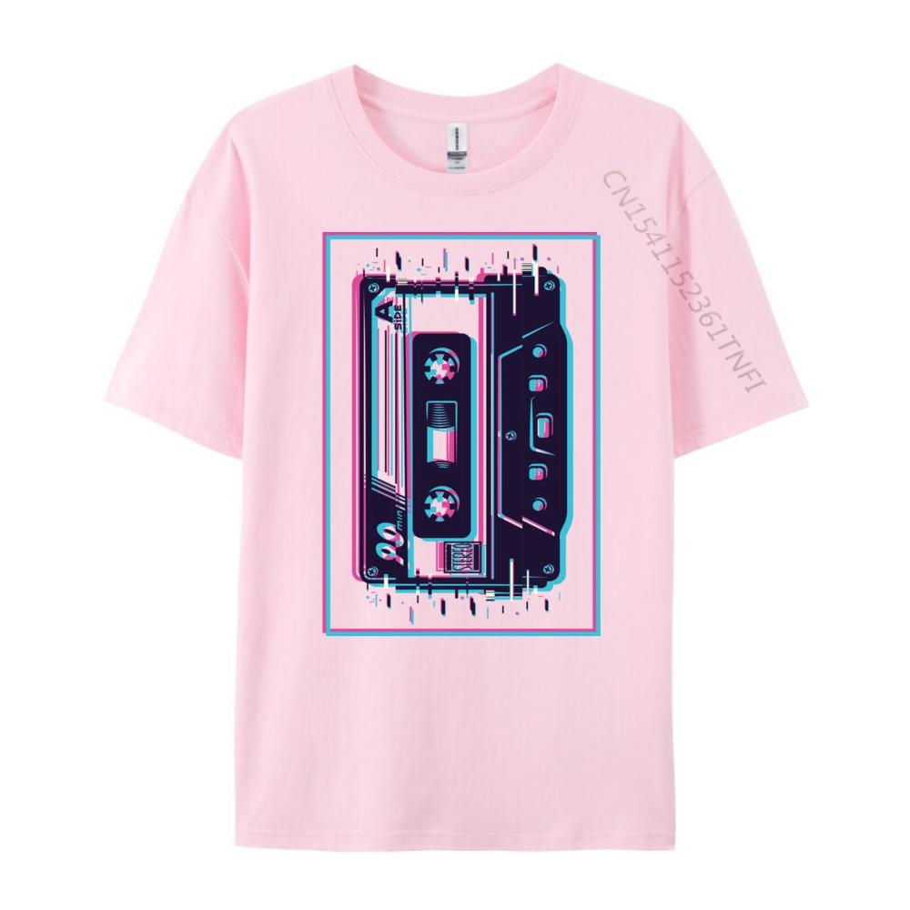 Aesthetic Mixtape 80s 90s Cassette Shirts Graphic Tee Men Cotton Camisetas De Hombre Free Shipping Clothes Casual