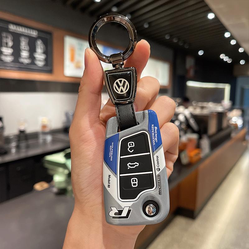 Para VOLKSWAGEN VW Estilo Funda para Llave de Coche Cubierta Para VW Volkseagen Passat B8 Magotan Para Skoda Superb A7 Kodiaq Seat