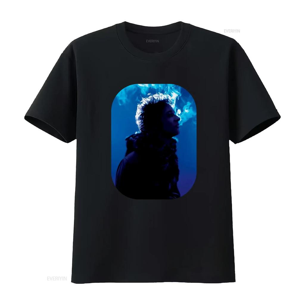 Soda Stereo Gustavo Cerati Bocanada Womens Black Rock En Espanol T Shirt Unique Blue Smoke Design Vintage Washed Soft Slightly